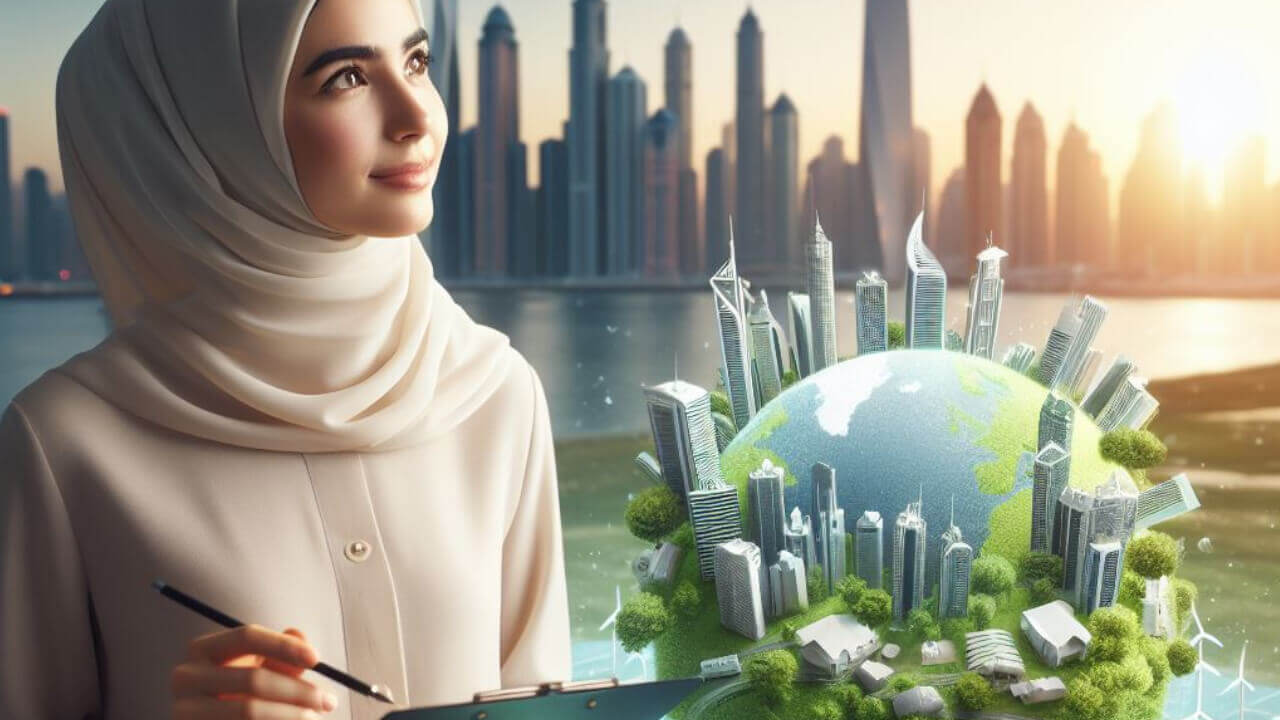 استراتيجية الاقتصاد الأخضر في دولة الإمارات العربية المتحدة [الطاقة المتجددة والممارسات المستدامة]